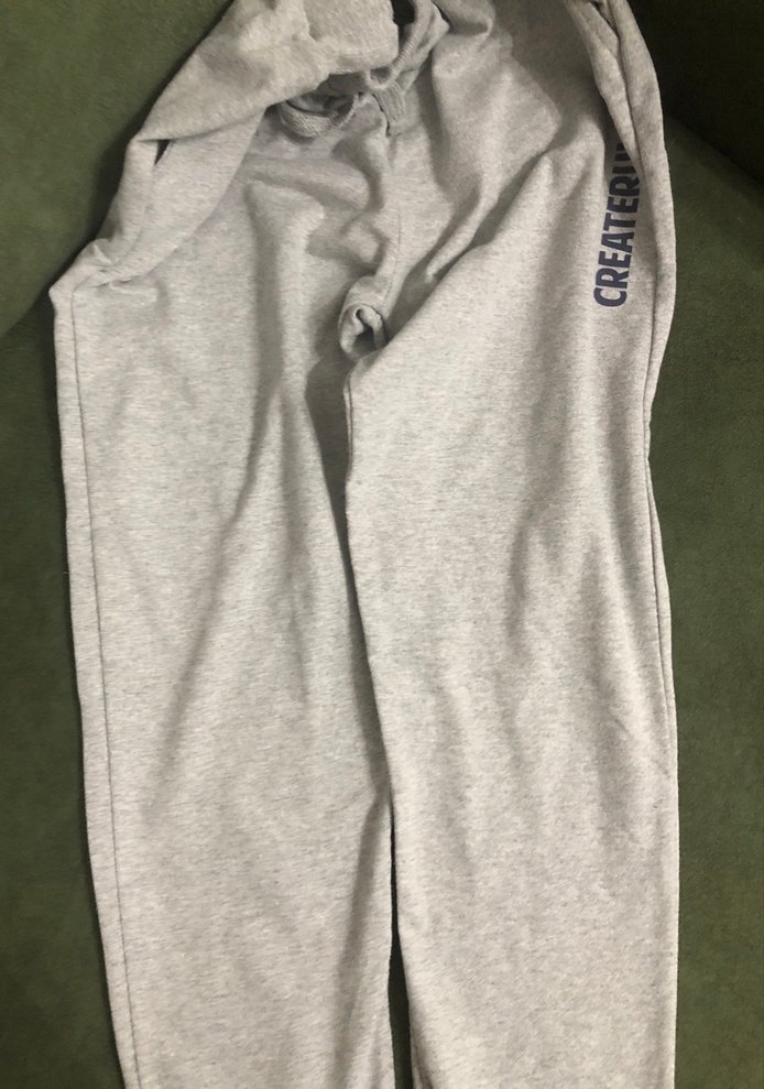 Erkek çocuk Gri Fermuarlı Rahat Eşofman Altı - Görsel 5