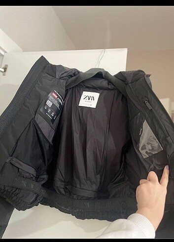 m Beden siyah Renk Zara ski collection kayak montu takımı
