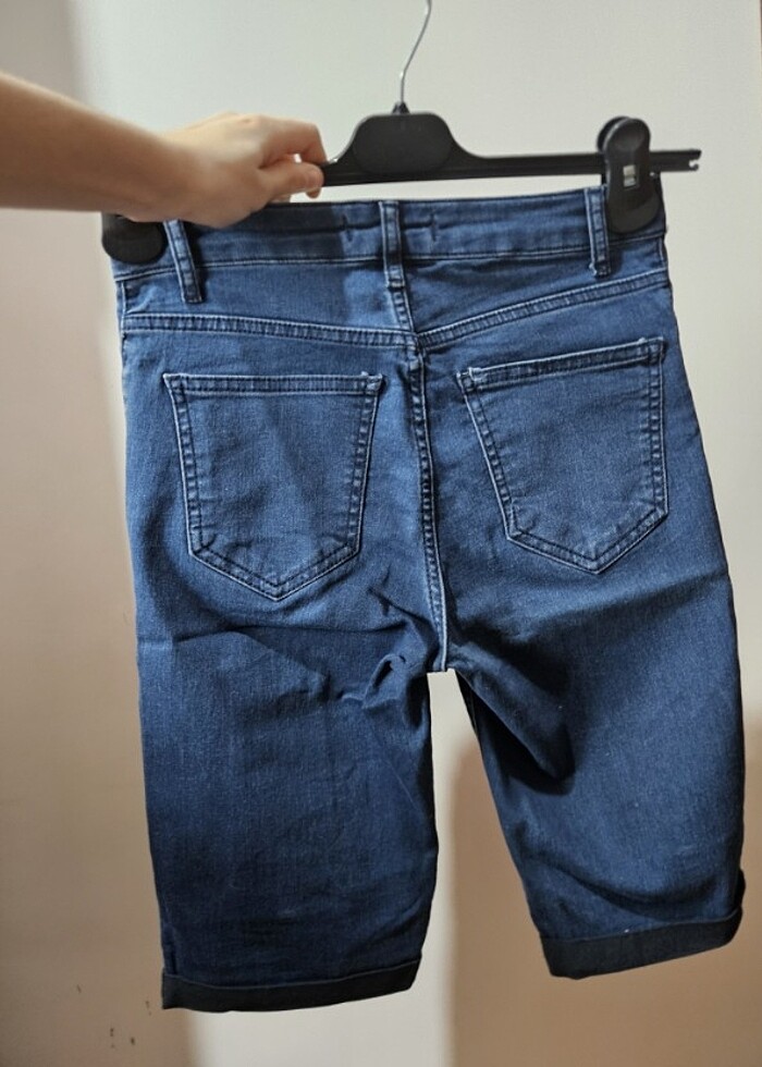 Kadın Kot Şort - Koton - Görsel 2