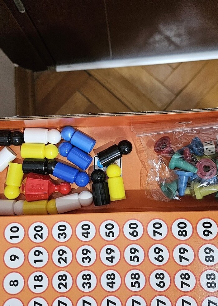 Kutu Oyunu 3'lü Yılbaşı Seti (tombala, kızmabirader, fırdöndü)  - Görsel 4