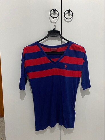 U.s polo V yaka spor tshirt