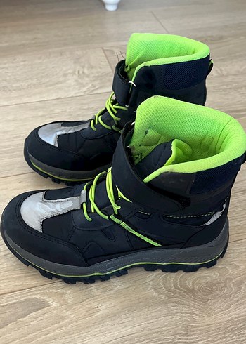 Erkek Çocuk lacivert yeşil Cırtlı Bot - Görsel 2
