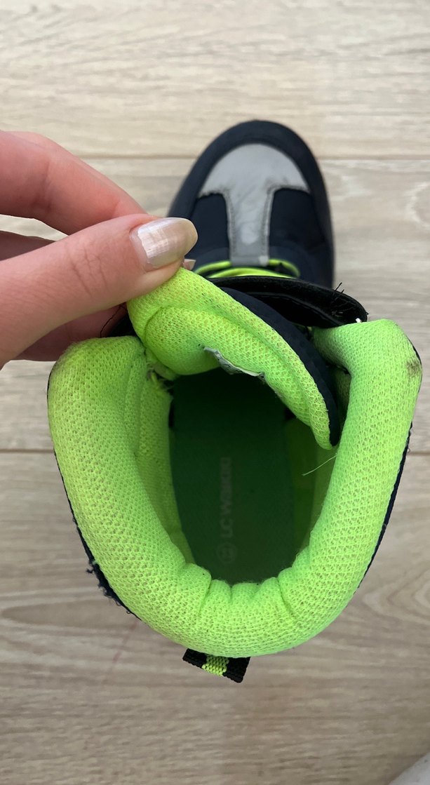 Erkek Çocuk lacivert yeşil Cırtlı Bot - Görsel 4