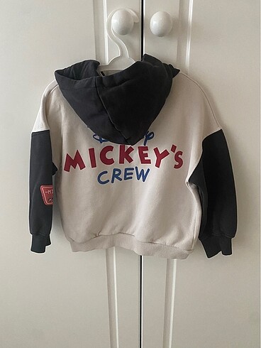18-24 Ay Beden siyah Renk Zara sweatshirt