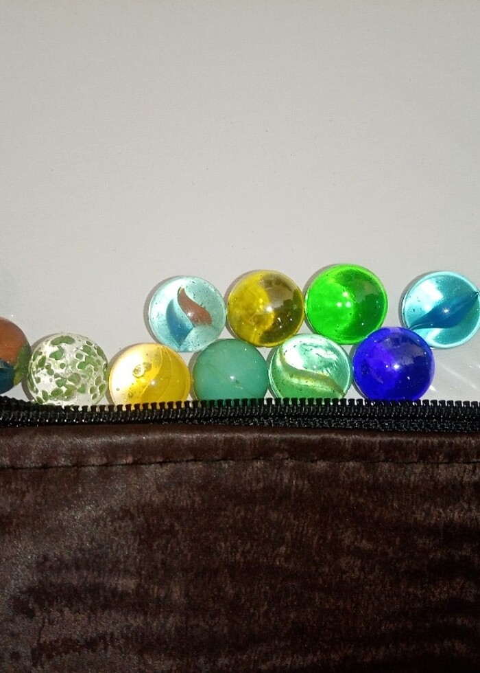 14 Adet Özel Renkli Bilye Misket - Görsel 2