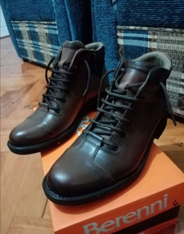 Kahverengi Deri Erkek Günlük Bot - Görsel 2