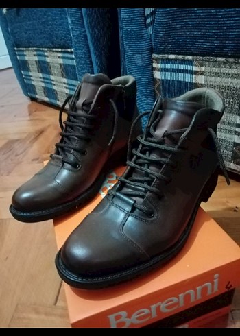 Kahverengi Deri Erkek Günlük Bot - Görsel 2