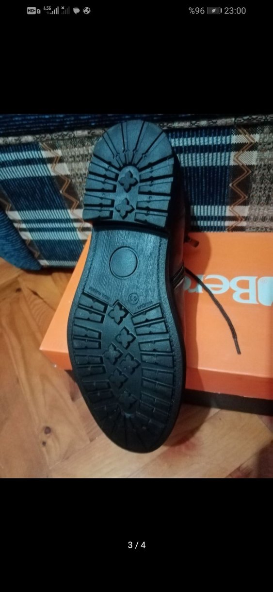 Kahverengi Deri Erkek Günlük Bot - Görsel 3