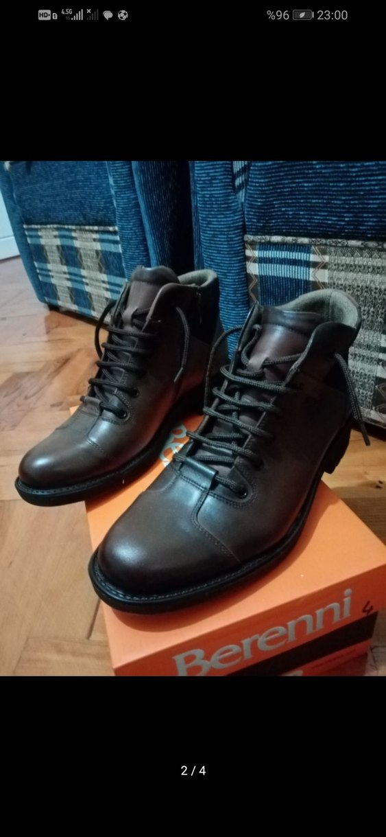 Kahverengi Deri Erkek Günlük Bot - Görsel 2