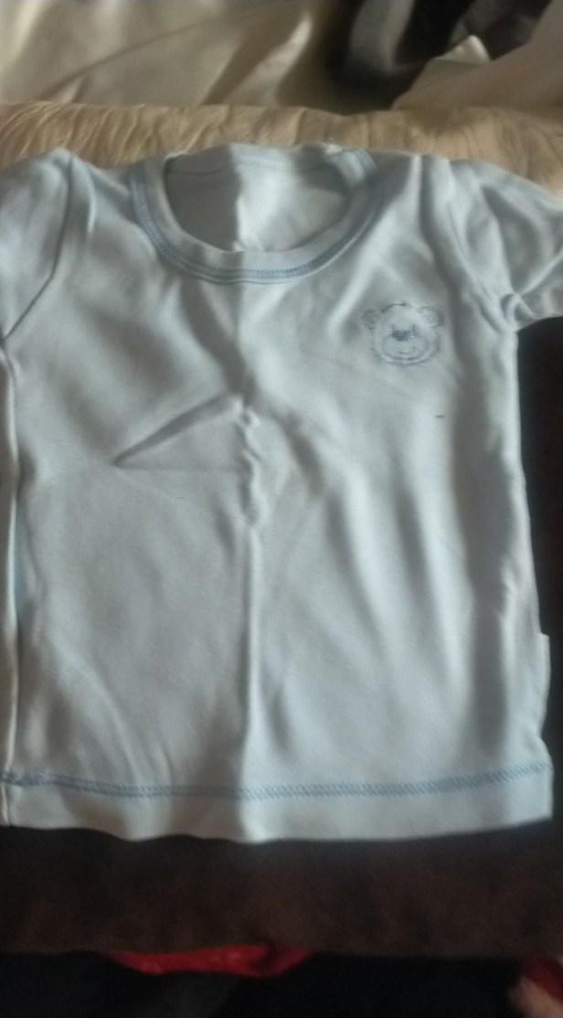 Pastel mavi Çocuk İçlik - Görsel 2