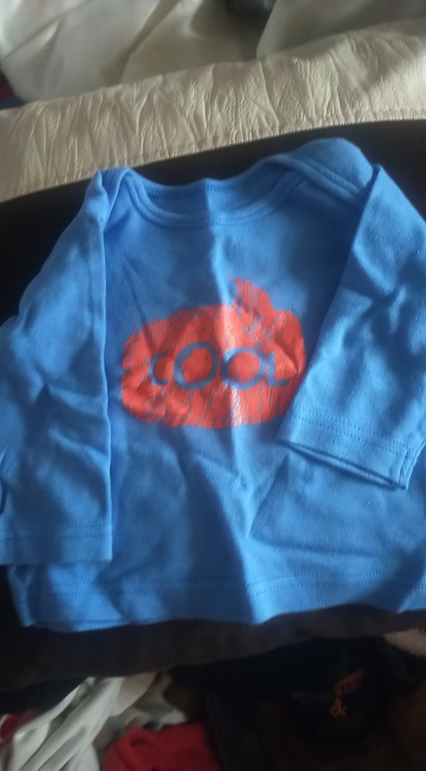 Mavi Uzun Kollu Bebek Body - Görsel 2