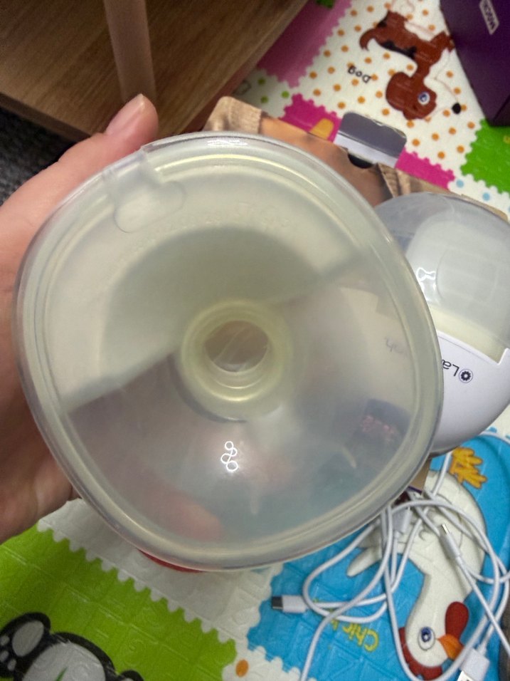 Lansinoh Çiftli Taşınabilir Göğüs Pompası Mor - Görsel 2