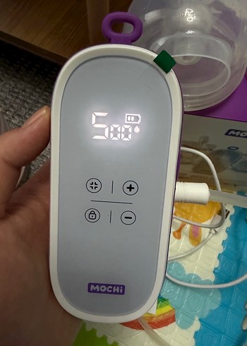 Mochi Beyaz Elektrikli Göğüs Pompası çiftli - Görsel 2