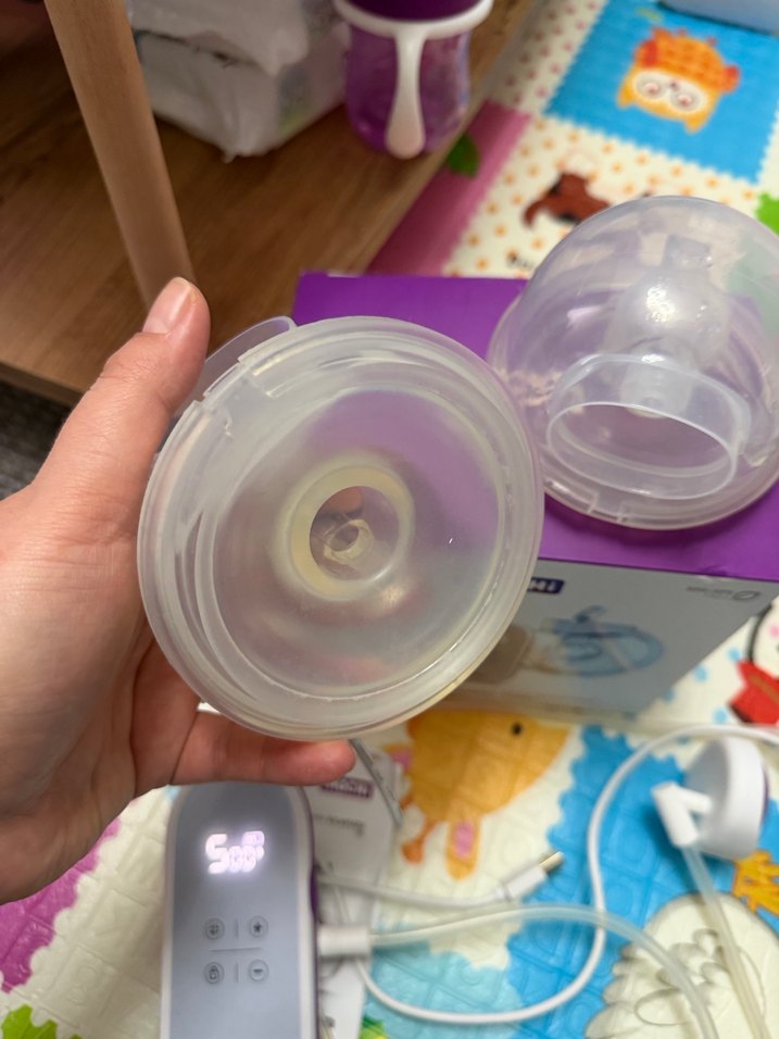 Mochi Beyaz Elektrikli Göğüs Pompası çiftli - Görsel 3