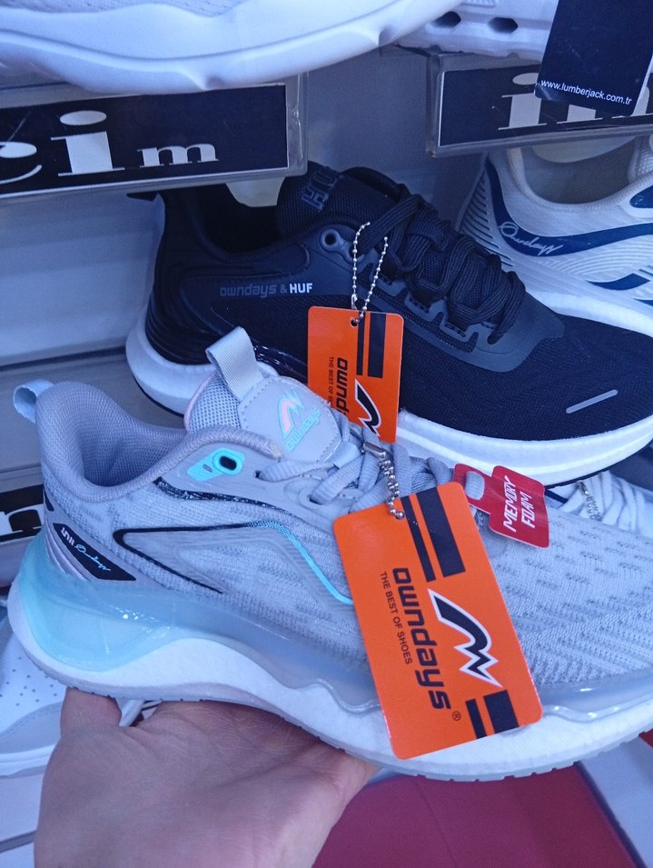 Mor Renkli Street Wear Kadın Spor Ayakkabı - Görsel 2