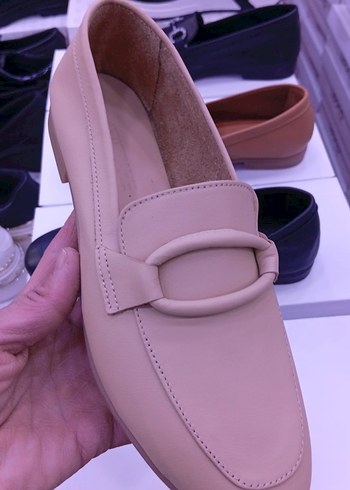 Hakiki Deri Klasik Bayan Ayakkabı - Görsel 3