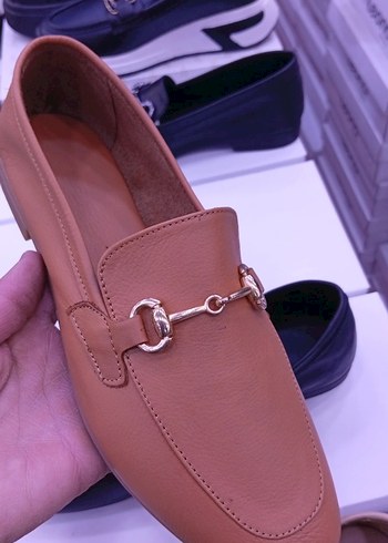 Hakiki Deri Klasik Bayan Ayakkabı - Görsel 2