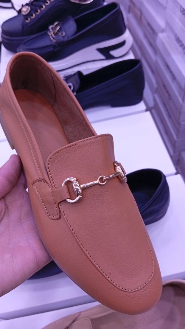 Hakiki Deri Klasik Bayan Ayakkabı - Görsel 2