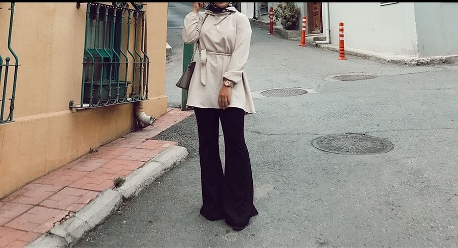 diğer Beden Kemerli tunik