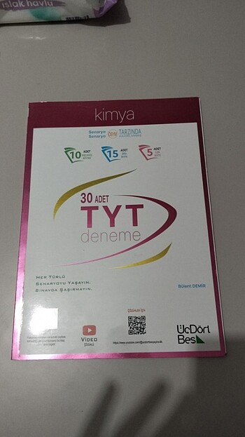 345 YAYINLARI TYT KİMYA BRANŞ DENEMESİ