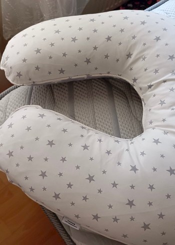 Gri Emzirme ve Hamilelik Yastığı - Görsel 3