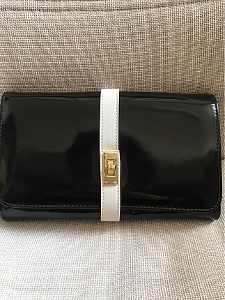 Rugan şık clutch çanta