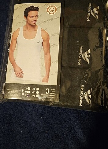 Armani erkek atlet 3lü set
