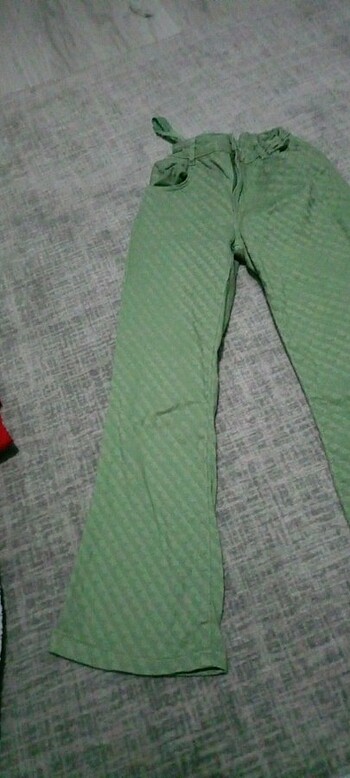 xs Beden Yeşil desenli kot pantolon LCW KK