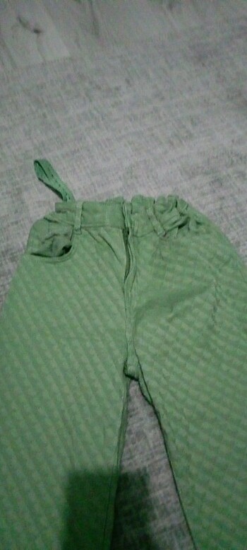 xs Beden yeşil Renk Yeşil desenli kot pantolon LCW KK