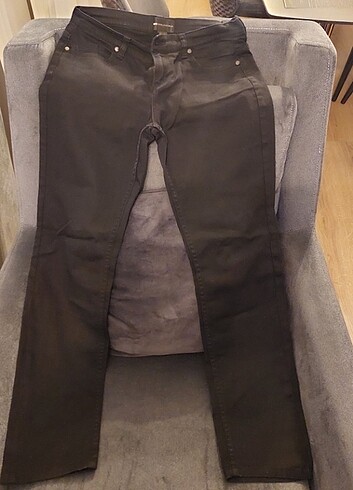 Mango Siyah jean pantolon