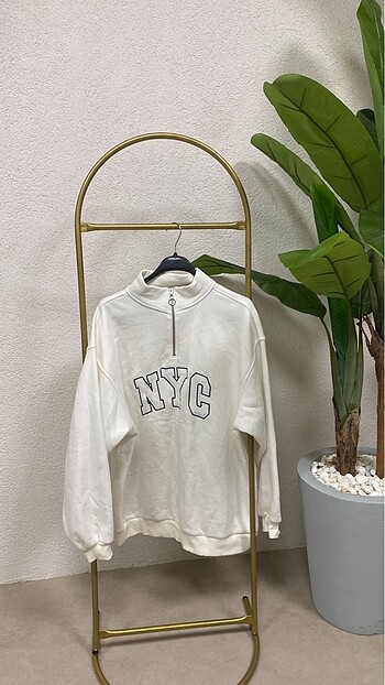 Fermuarlı Sweatshirt