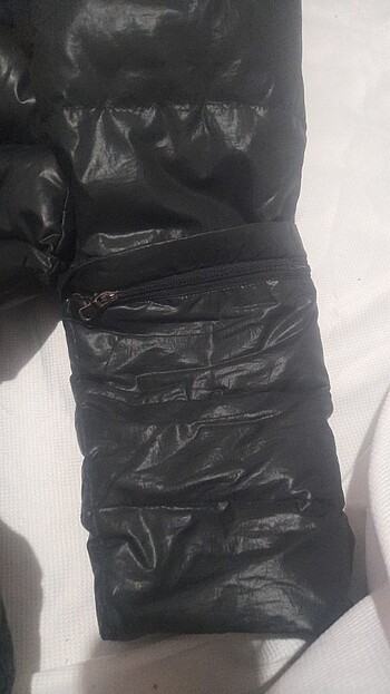 36 Beden siyah Renk Şişme mont