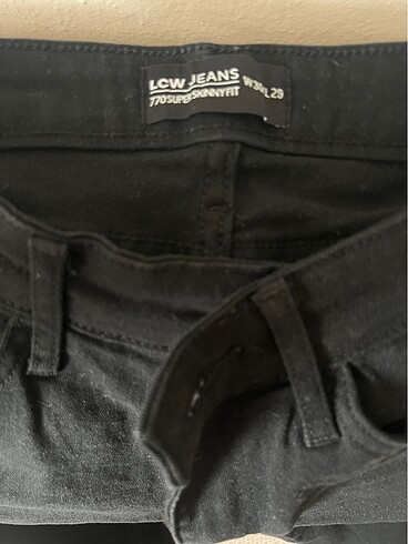 30 Beden siyah Renk LCW skinny jean