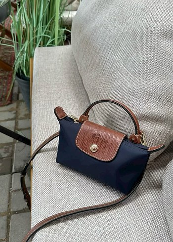XS Mini Lacivert Longchamp Çapraz Çanta