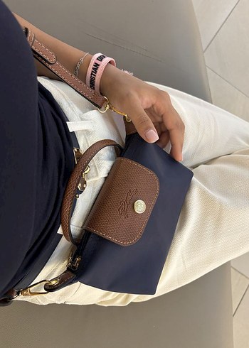 Longchamp XS Mini Lacivert Longchamp Çapraz Çanta