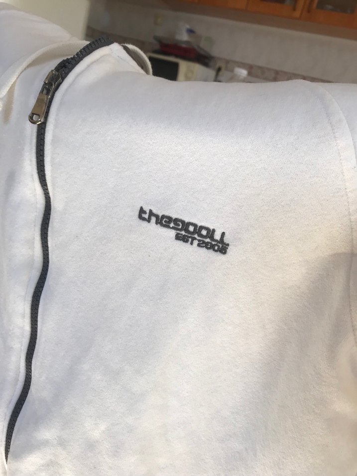 Gri Fermuarlı Rahat Sweatshirt - Görsel 2