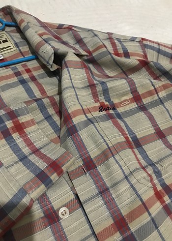 Erkek Gri Kareli Uzun Kollu Gömlek - Görsel 4