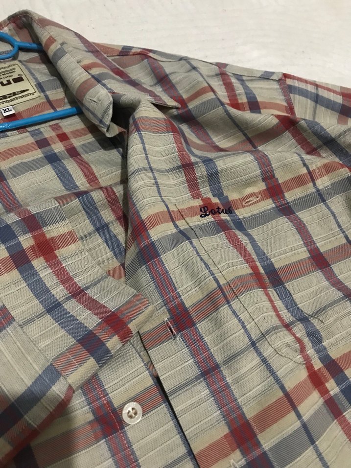 Erkek Gri Kareli Uzun Kollu Gömlek - Görsel 4