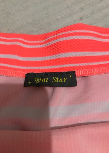 Çizgili Pilili Midi Kalem Etek - Görsel 2