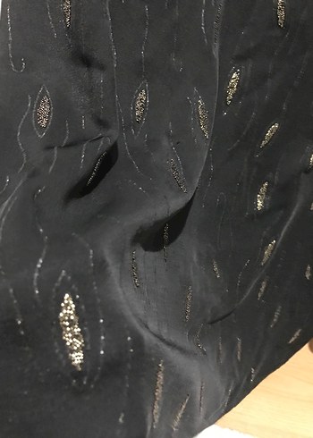 Siyah, Uzun Kollu, Salaş Kesim Kadın Bluz - Görsel 5