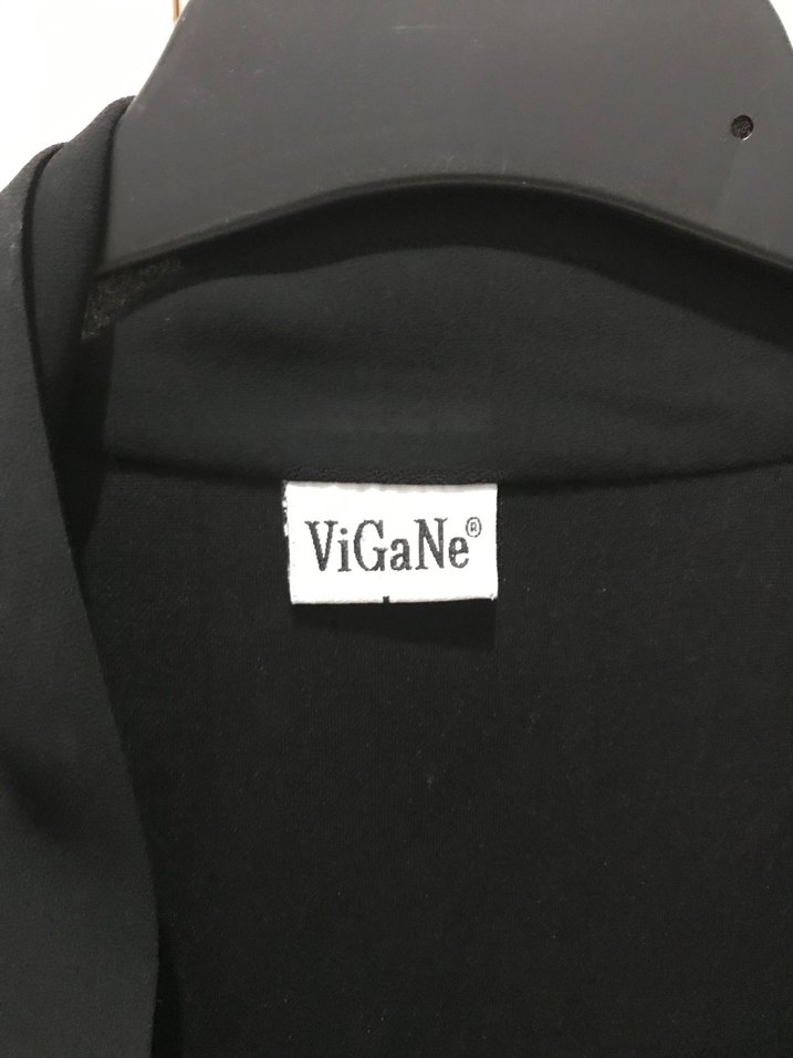 Siyah, Uzun Kollu, Salaş Kesim Kadın Bluz - Görsel 3