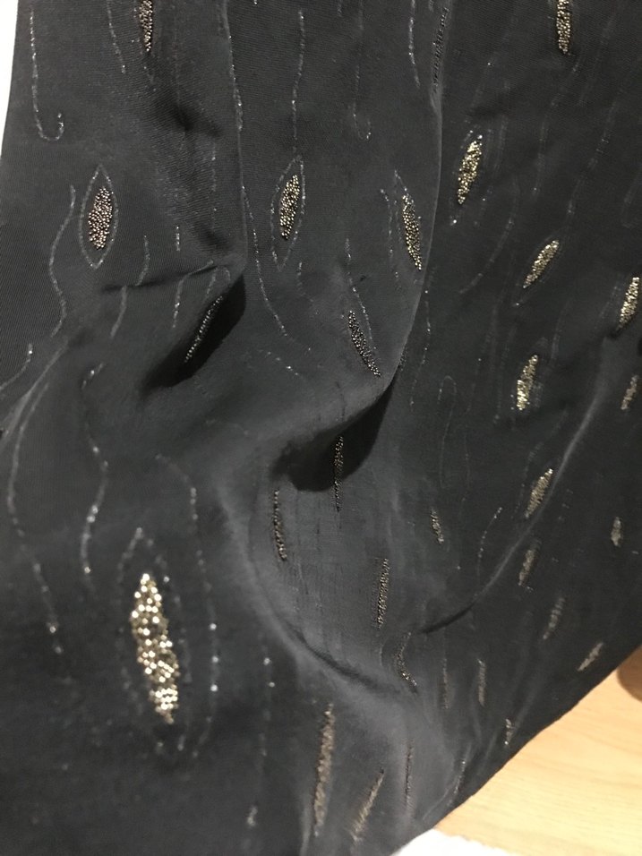 Siyah, Uzun Kollu, Salaş Kesim Kadın Bluz - Görsel 5