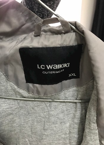 Gri Midi Boy Rüzgarlık Fermuarlı - Görsel 2