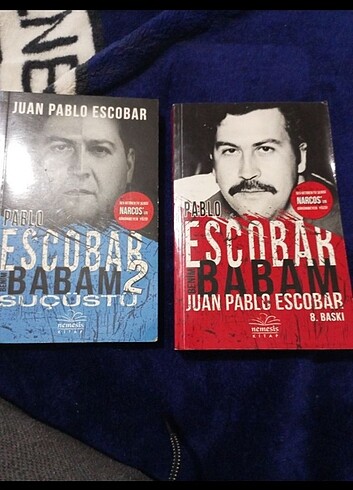 Pablo Escobar iki kitap birden 