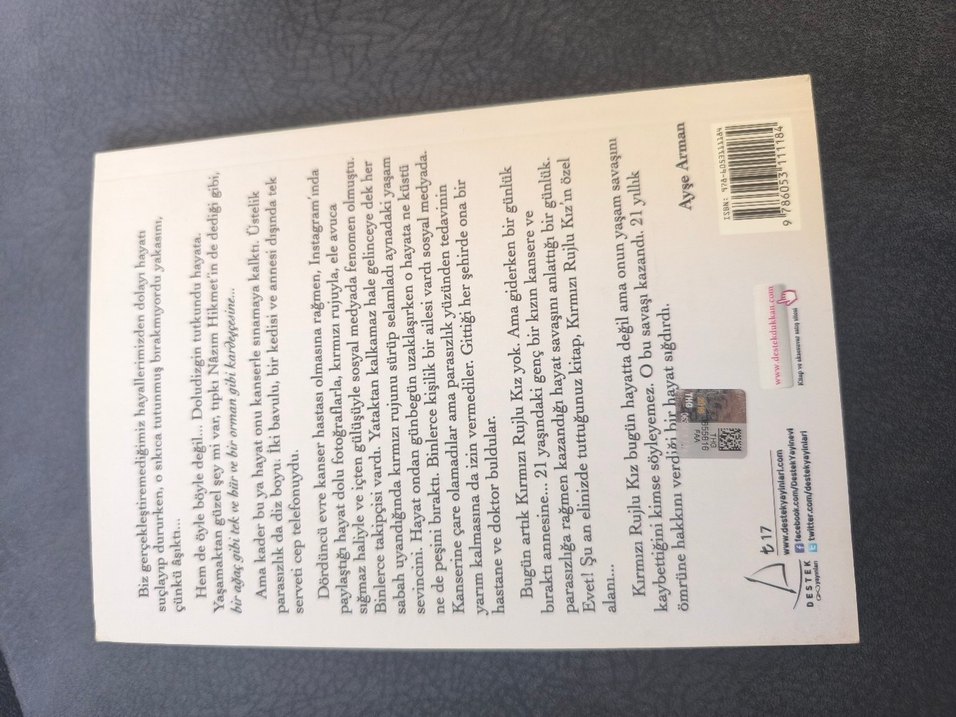 Kırmızı Rujlu Kız Şiir Kitabı - Görsel 2