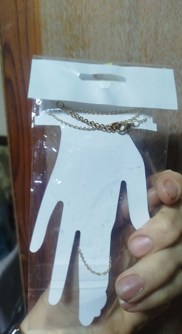 Zincir Detaylı Altın Renk Kadın El Zinciri - Görsel 4