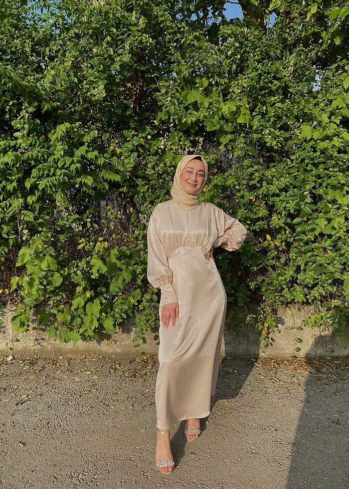 Pudra elbise - Görsel 3