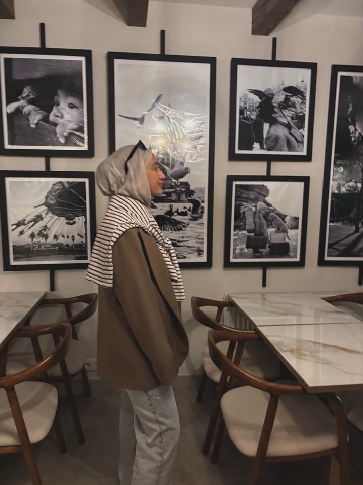 Kahverengi blazer - Görsel 2