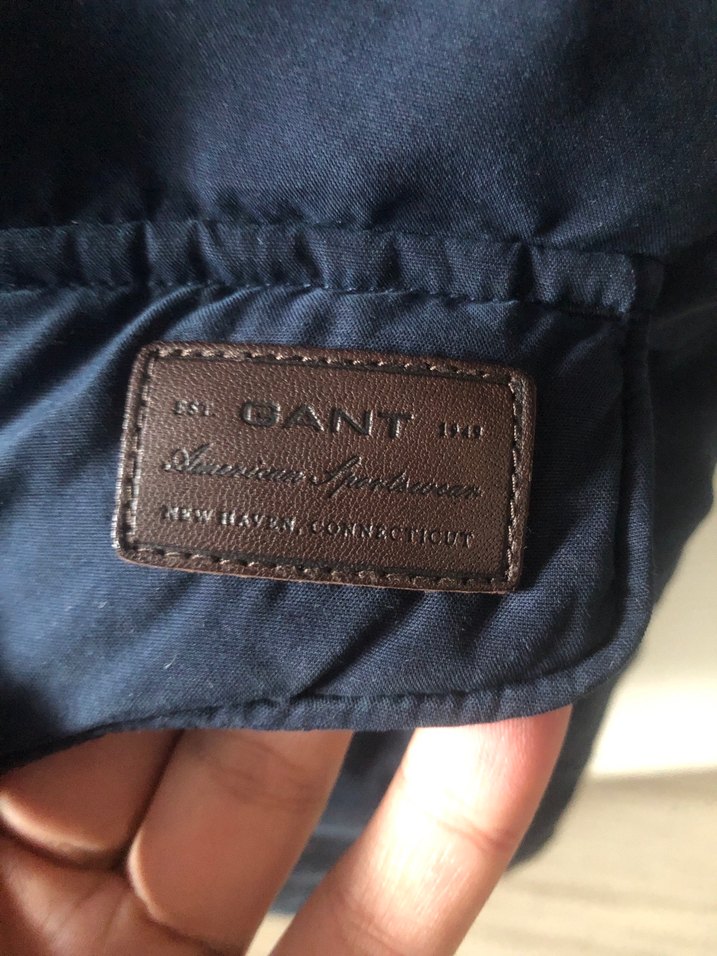 Düğmeli Lacivert ve turuncu Erkek Yelek - Görsel 3