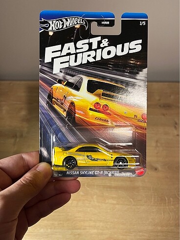Hot Wheels Fast Furious Nıssan Skyline Gt-r33